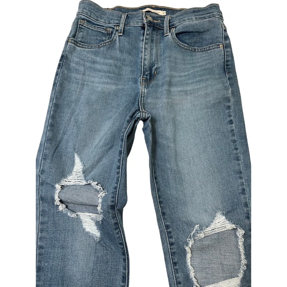 Levi's 724 High Rise Slim Straight Women's Jeans * Size 27, Preowned w3013 - Picture 8 of 8